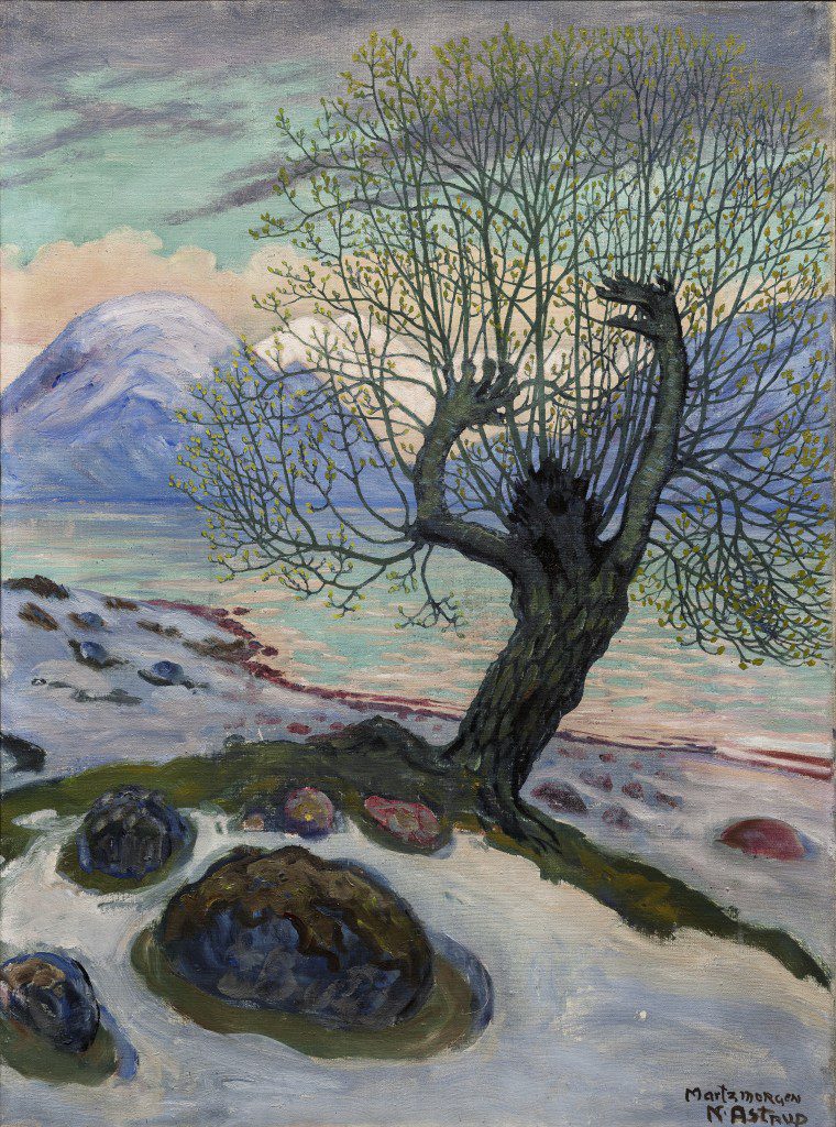 Morning in March. by Nikolai Astrup. Picture: Dulwich Picture Gallery