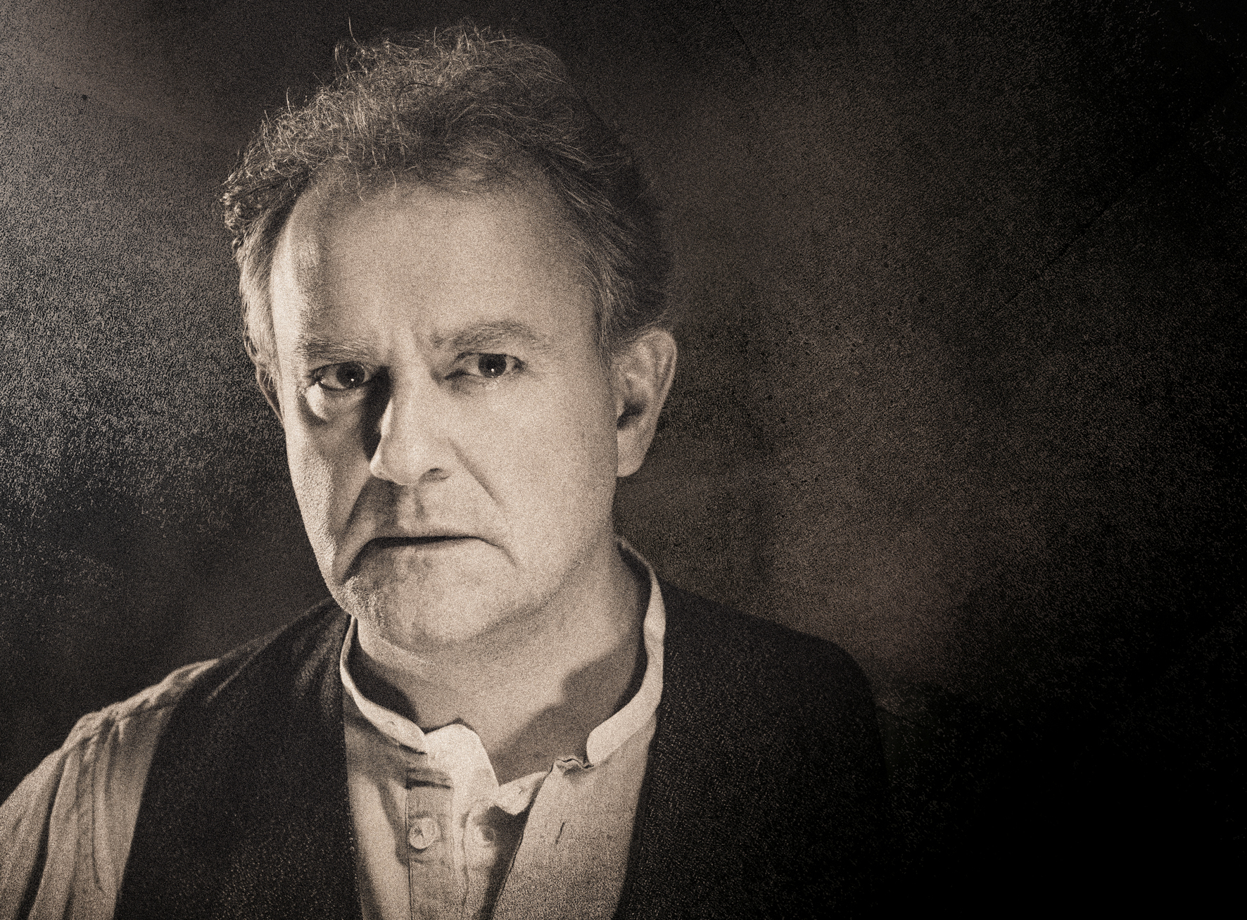 Hugh Bonneville as Dr Stockmann, the leading role in An Enemy Of The People. Photo: Hugo Glendinning
