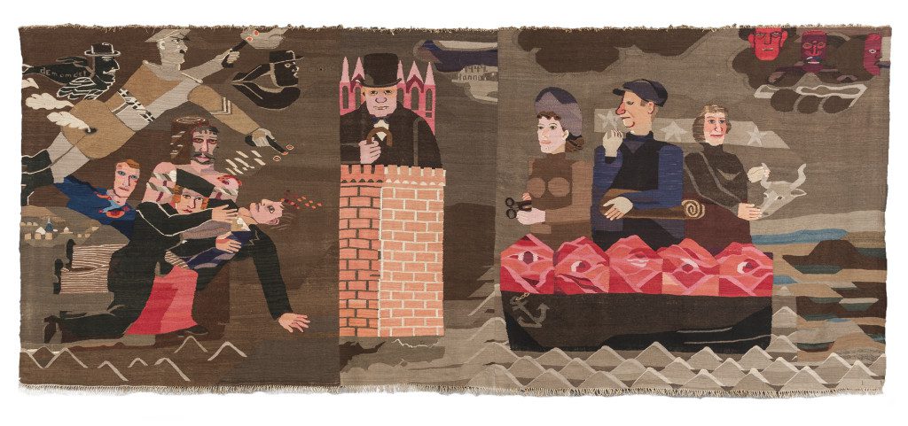 Hannah Ryggen, 6th Oktober, 1942 (1943), Tapestry