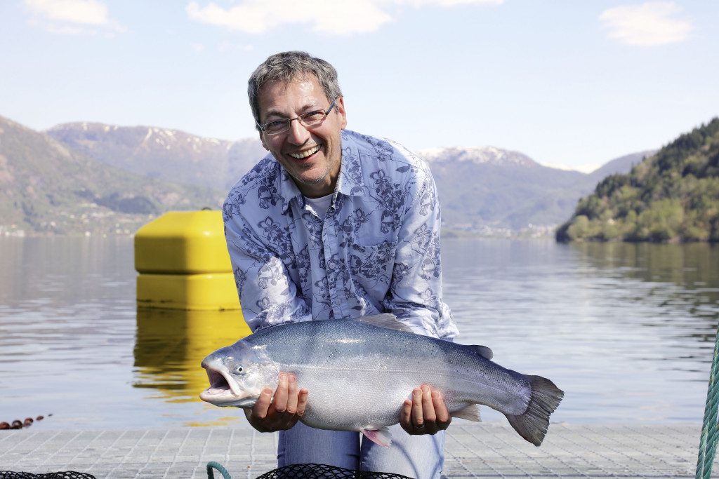 Michelin-starred chef Daniel Galmiche restaurant chooses Norwegian trout